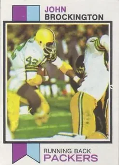 1973 Topps #470 - John Brockington - Green Bay Packers