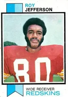 1973 Topps #472 - Roy Jefferson - Washington Redskins