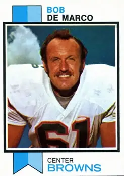 1973 Topps #478 - Bob DeMarco - Cleveland Browns