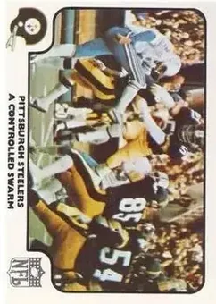 1977 Fleer Team Action #24 - Card #24 - Pittsburgh Steelers