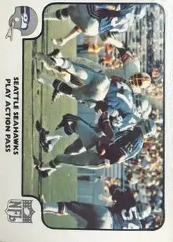 1977 Fleer Team Action #27 - Card #27 - Seattle Seahawks - Front 1977 Fleer Team Action #27 - Card #27 - Seattle Seahawks - Front