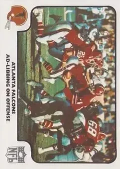 1977 Fleer Team Action #29 - Card #29 - Atlanta Falcons
