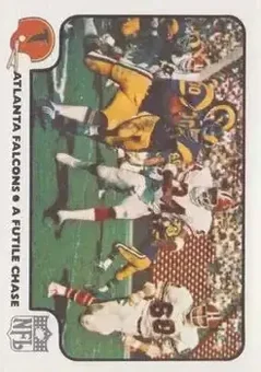 1977 Fleer Team Action #30 - Card #30 - Atlanta Falcons