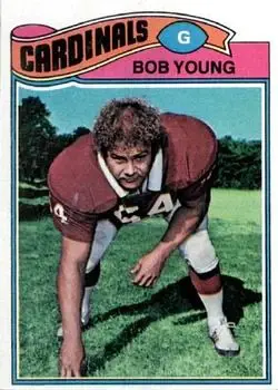 1977 Topps #19 - Bob Young - St. Louis Cardinals - Front