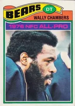 1977 Topps #20 - Wally Chambers - Chicago Bears