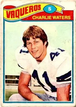 1977 Topps Mexican #15 - Charlie Waters - Dallas Cowboys