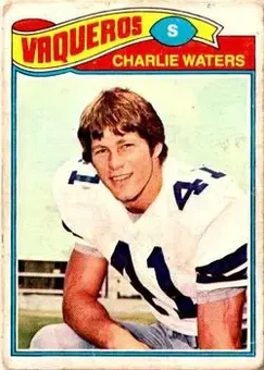 1977 Topps Mexican #15 - Charlie Waters - Dallas Cowboys
