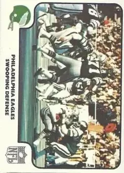 1977 Fleer Team Action #48 - Card #48 - Philadelphia Eagles