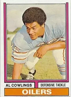 1974 Topps #501 - Al Cowlings - Houston Oilers