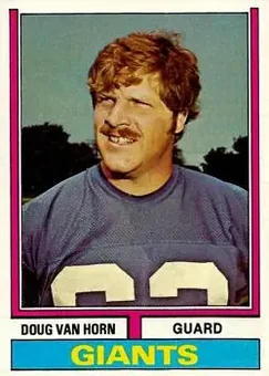 1974 Topps #507 - Doug Van Horn - New York Giants