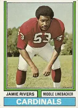 1974 Topps #508 - Jamie Rivers - St. Louis Cardinals - Front