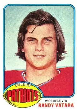 1976 Topps #499 - Randy Vataha - New England Patriots
