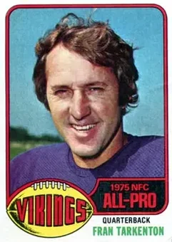 1976 Topps #500 - Fran Tarkenton - Minnesota Vikings