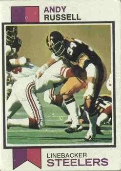 1973 Topps #480 - Andy Russell - Pittsburgh Steelers