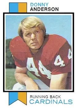 1973 Topps #485 - Donny Anderson - St. Louis Cardinals - Front
