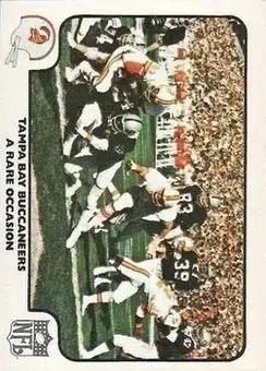 1977 Fleer Team Action #53 - Card #53 - Tampa Bay Buccaneers