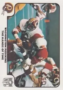1977 Fleer Team Action #56 - Card #56 - Washington Redskins - Front 1977 Fleer Team Action #56 - Card #56 - Washington Redskins - Front