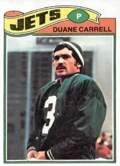 1977 Topps #34 - Duane Carrell - New York Jets