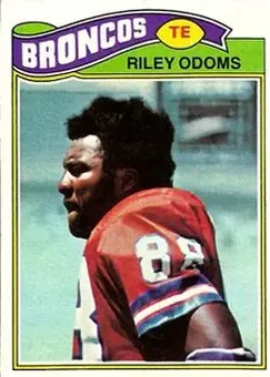 1977 Topps #35 - Riley Odoms - Denver Broncos