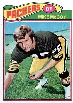 1977 Topps #44 - Mike McCoy - Green Bay Packers