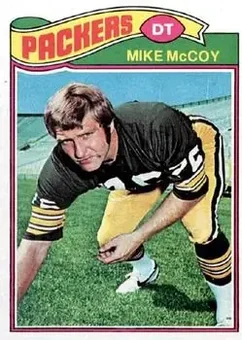 1977 Topps #44 - Mike McCoy - Green Bay Packers 1977 Topps #44 - Mike McCoy - Green Bay Packers