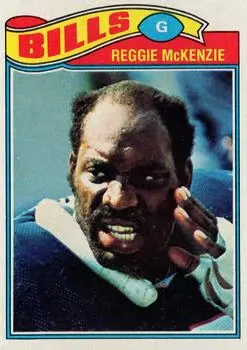 1977 Topps #48 - Reggie McKenzie - Buffalo Bills