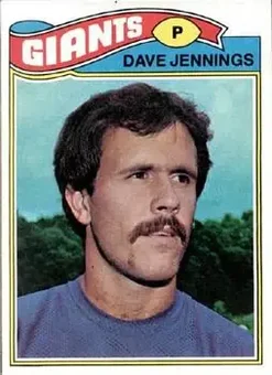 1977 Topps #49 - Dave Jennings - New York Giants