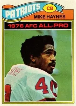 1977 Topps #50 - Mike Haynes - New England Patriots