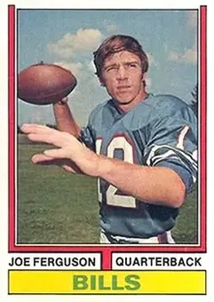 1974 Topps #512 - Joe Ferguson - Buffalo Bills