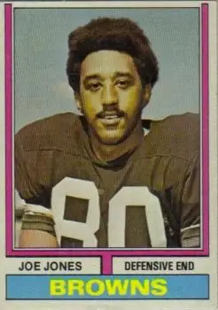 1974 Topps #516 - Joe Jones - Cleveland Browns - Front