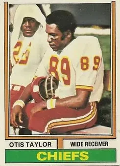 1974 Topps #520 - Otis Taylor - Kansas City Chiefs