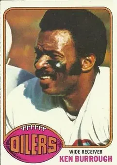 1976 Topps #505 - Ken Burrough - Houston Oilers