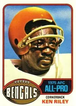 1976 Topps #510 - Ken Riley - Cincinnati Bengals