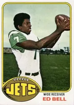 1976 Topps #512 - Ed Bell - New York Jets 1976 Topps #512 - Ed Bell - New York Jets