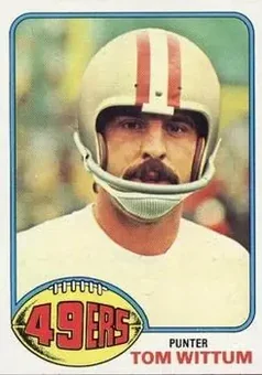1976 Topps #513 - Tom Wittum - San Francisco 49ers 1976 Topps #513 - Tom Wittum - San Francisco 49ers