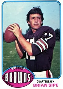 1976 Topps #516 - Brian Sipe - Cleveland Browns