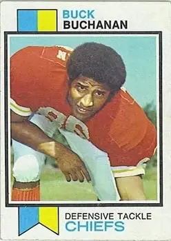 1973 Topps #497 - Buck Buchanan - Kansas City Chiefs