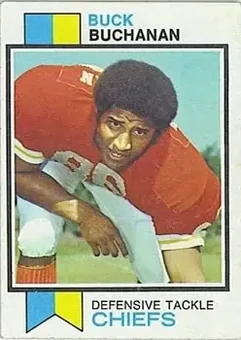1973 Topps #497 - Buck Buchanan - Kansas City Chiefs