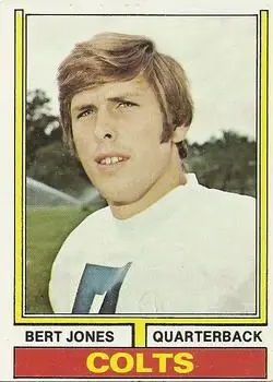 1974 Topps #524 - Bert Jones - Baltimore Colts