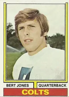 1974 Topps #524 - Bert Jones - Baltimore Colts