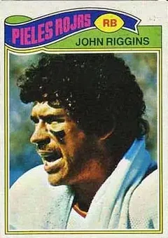 1977 Topps Mexican #55 - John Riggins - Washington Redskins