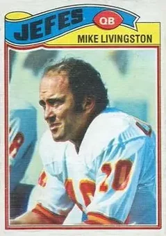 1977 Topps Mexican #58 - Mike Livingston - Kansas City Chiefs