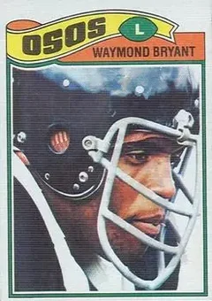 1977 Topps Mexican #61 - Waymond Bryant - Chicago Bears