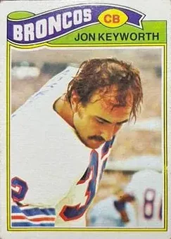 1977 Topps Mexican #66 - Jon Keyworth - Denver Broncos