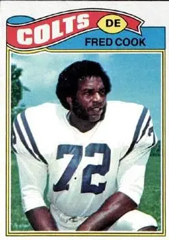 1977 Topps #53 - Fred Cook - Baltimore Colts