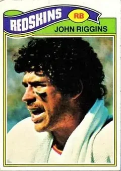 1977 Topps #55 - John Riggins - Washington Redskins