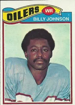 1977 Topps #59 - Billy Johnson - Houston Oilers