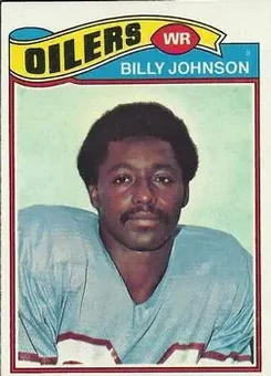 1977 Topps #59 - Billy Johnson - Houston Oilers