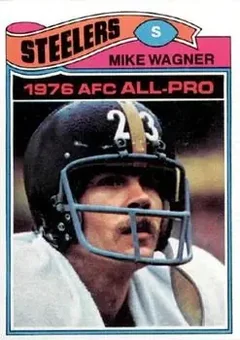 1977 Topps #60 - Mike Wagner - Pittsburgh Steelers