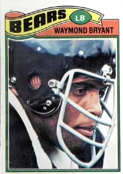 1977 Topps #61 - Waymond Bryant - Chicago Bears - Front